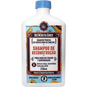 Shampoo Lola Be(M)dita Ghee de Reconstrução Papaya & Queratina Vegetal 250ml