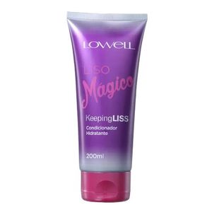 Condicionador Lowell Keeping Liss Liso Mágico 200ml
