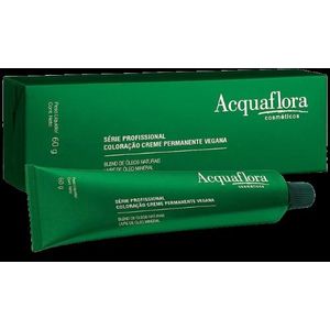 Coloração Acquaflora Creme Permanente 1.1 Preto Azulado 60g