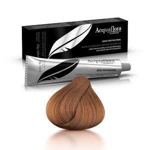 Coloração Creme Acquaflora 7.71 Louro Natural Marrom Acinzentado 60g