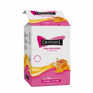 Cera Depilatória Depimiel Natural com Mel 1kg
