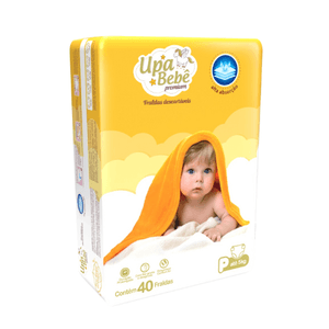 Fralda Upa Bebe Premium P Com 40
