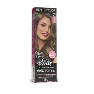 Coloração Individual  BeautyColor 7.1 Louro Natural Acinzentado