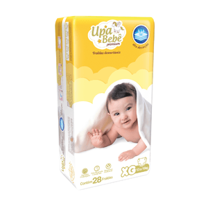 Fralda Upa Bebe Premium XG Com 28