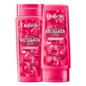 Kit Dabelle Resgata Fios Shampoo 250ml + Condicionador 200ml