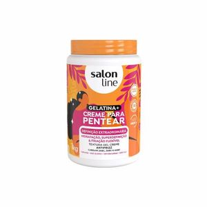 Creme De Pentear Gelatina + Definição Extraordinaria Salon Line 1kg