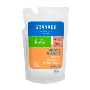 Refil Sabonete Líquido Granado Bebê Camomila 250ml