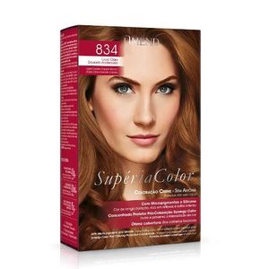 Kit Tonalizante Amend Supéria Color 834 Louro Claro Dourado Acobreado