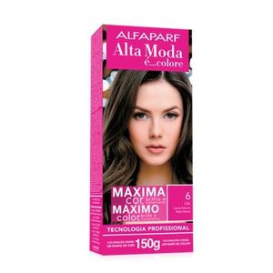 Coloração Creme Alta Moda Alfaparf Cor 6.0 Louro Escuro