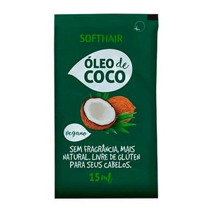 Sachê Óleo de Coco Soft Hair Vegano 15ml