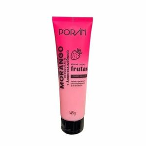 Creme Hidratante Morango + Acido Hialurônico Poran 145g