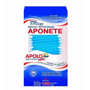 Cotonete Apolo Hastes Flexíveis C/150