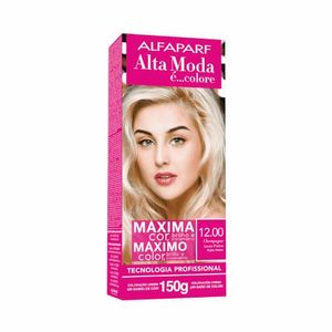 Coloração Creme Alta Moda Alfaparf Cor 12.00 Louro Platina