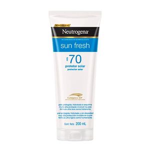 Protetor Solar Neutrogena Sun Fresh FPS70 200ml