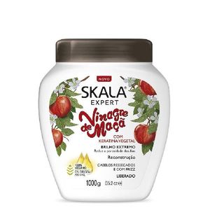 Creme de Tratamento Skala Vinagre de Maça Keratina Vegetal 1Kg