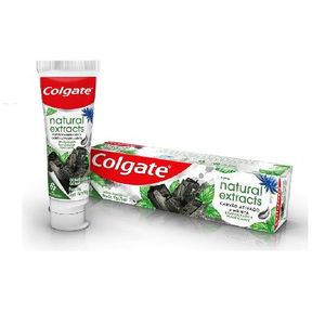 Creme Dental Colgate Natural Extracts Carvão Ativado e menta 90g