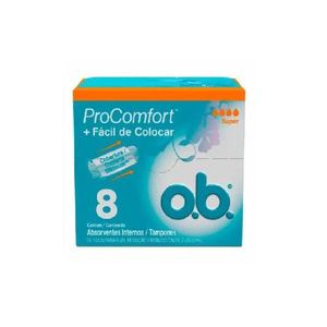 Absorvente Interno O.B Comfort C/8 Super