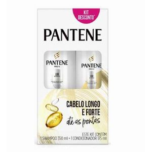 Kit Pantene Liso Extremo Shampoo 350ml + Condicionador 175ml