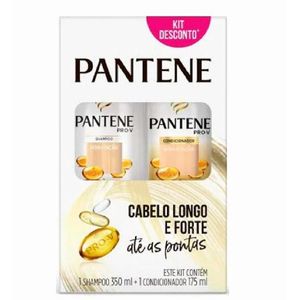 Kit Pantene Shampoo Hidratação 350ml + Condicionador 175ml