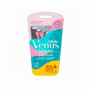 Aparelho de Depilação Gillette Venus Simply Sensitive Com 4 Unidades