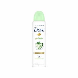 Desodorante aerosol dove go fresh pepino e chá verde 150ml