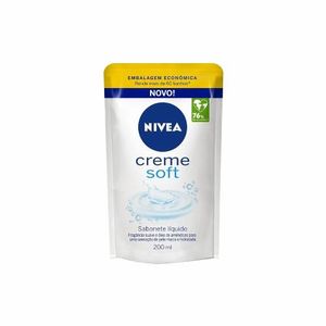 Sabonete Líquido Refil Creme Soft Nivea 200ml