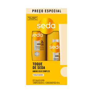 Kit Toque De Seda Amino-Silk shampoo 300+Condicionador 190ml