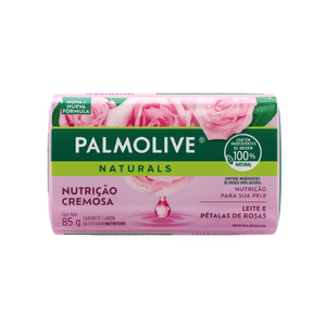 Sabonete Palmolive Hidrata e Perfuma Leite e Pétalas de Rosas 85g