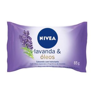 Sabonete Nivea Lavanda e Óleos com Hidratante 85g
