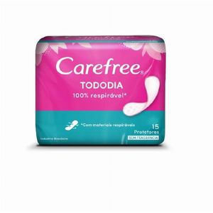 Protetor Diário Carefree Todo Dia Sem Fragrância 15 Unidades