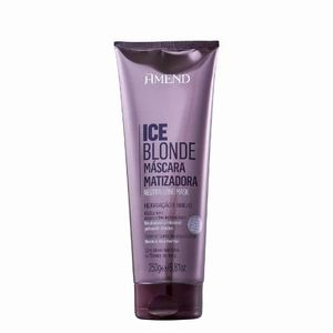 Máscara Matizadora Amend Ice Blonde Hidratação e Brilho 250g