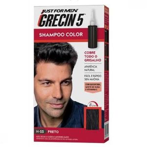 Shampoo Tonalizante - Grecin 5 - Preto