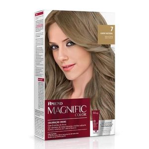 Coloração Creme Amend Magnific Color 7 Louro Natural