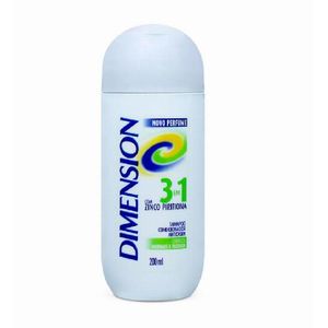 Shampoo 3 em 1 Dimension Cabelos Normais a Oleosos Frasco 200ml