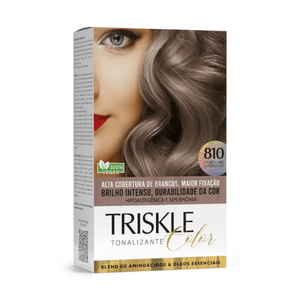 Tonalizante Triskle Color 810 Louro Claro Acinzentado