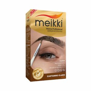 Henna Meikki para Sobrancelhas Castanho Claro - 2,50