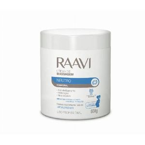 Creme Massagem Neutro Raavi 500g