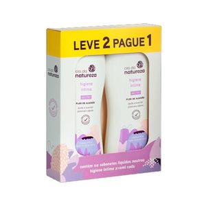 Kit Sabonete Íntimo Cia da Natureza Neutro Flor de Algodão 210ml - 2 Unidades