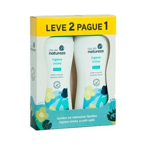 Kit Sabonete Íntimo Cia da Natureza Fresh 210ml - 2 Unidades