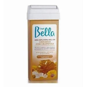 Cera Depilatória Roll On Depil Bella Camomila Refil 100g