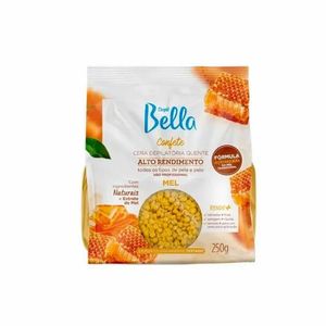 Cera Confete Mel Alto Rendimento Depil Bella 250g