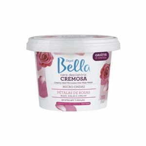 Cera Depilatória para Micro-ondas Depil Bella Cremosa Pétalas De Rosas  200g