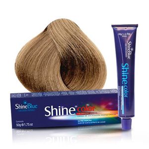 Coloração Creme Shine Blue 10.0 Louro Claríssimo 50g