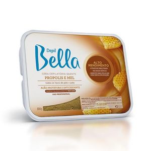 Cera Quente Em Barra Depil Bella Própolis e Mel 800g