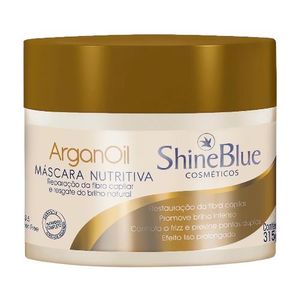 Máscara Nutritiva Shine Blue Argan Oil 315g
