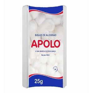 Algodão Apolo em bola 25g