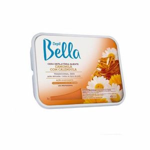 Cera Quente em Barra Depil Bella Camomila e Calêndula 1Kg