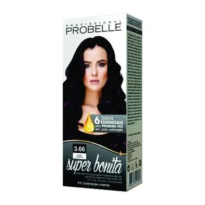 Coloração Probelle Super Bonita 3.66 Acaju Púrpura 50g