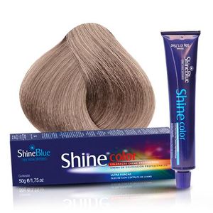 Coloração Creme Shine Blue 12.89 Louro Ultra Claro Pérola Especial 50g