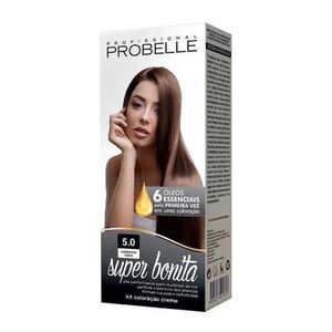 Coloração Probelle Super Bonita 5.0 Castanho Claro 50g